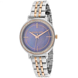 Michael Kors Cinthia Mother of Pearl Grey Dial Two Tone Steel Strap Watch for Women - MK3642 Authentic Buy Shop Now