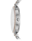 Michael Kors Darci Rose Gold Dial Two Tone Steel Strap Watch for Women - MK3726 Authentic Buy Shop Now