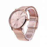 Michael Kors Pyper Quartz Rose Gold Dial Rose Gold Mesh Strap Watch For Women - MK4340 Authentic Buy Shop Now