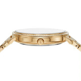 Michael Kors Melissa Pave Gold Dial Gold Steel Strap Watch for Women - MK4371 Authentic Buy Shop Now