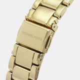 Michael Kors Pyper Three-Hand Black Dial Gold Steel Strap Watch For Women - MK4593 Authentic Buy Shop Now