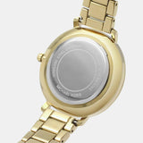 Michael Kors Pyper Three-Hand Black Dial Gold Steel Strap Watch For Women - MK4593 Authentic Buy Shop Now