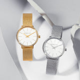 Michael Kors Darci Quartz Gold Dial Gold Mesh Strap Watch for Women - MK7121 Authentic Buy Shop Now