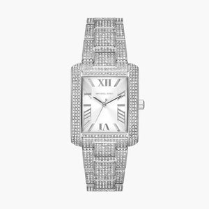 Michael Kors Emery Analog Crystals Silver Dial Silver Steel Strap Watch for Women - MK4648 Authentic Buy Shop Now