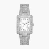Michael Kors Emery Analog Crystals Silver Dial Silver Steel Strap Watch for Women - MK4648 Authentic Buy Shop Now