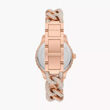 Michael Kors Layton Multifunction Crystals Rose Gold Dial Rose Gold Steel Strap Watch for Women - MK4654 Authentic Buy Shop Now