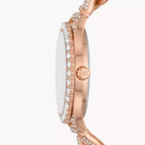 Michael Kors Layton Multifunction Crystals Rose Gold Dial Rose Gold Steel Strap Watch for Women - MK4654 Authentic Buy Shop Now