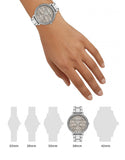 Michael Kors Pyper Analog Gray Dial Silver Steel Strap Watch For Women - MK4672 Authentic Buy Shop Now
