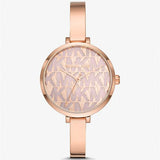 Michael Kors Naia Quartz Rose Gold Dial Rose Gold Steel Strap Watch for Women - MK4679 Authentic Buy Shop Now