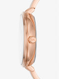 Michael Kors Naia Quartz Rose Gold Dial Rose Gold Steel Strap Watch for Women - MK4679 Authentic Buy Shop Now