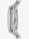 Michael Kors Sage Pavé Crystals Silver Dial Silver Steel Strap Watch for Women - MK4825LE Authentic Buy Shop Now