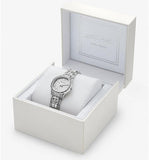 Michael Kors Sage Pavé Crystals Silver Dial Silver Steel Strap Watch for Women - MK4825LE Authentic Buy Shop Now