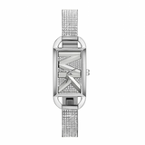 Michael Kors Empire Three-Hand Silver Dial Silver Steel Strap Watch for Women - MK4841 Authentic Buy Shop Now