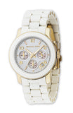 Michael Kors Runway White Dial White Steel Strap Watch for Women - MK5145 Authentic Buy Shop Now