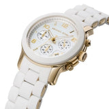 Michael Kors Runway White Dial White Steel Strap Watch for Women - MK5145 Authentic Buy Shop Now