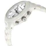 Michael Kors Runway White Ceramic Dial White Steel Strap Watch for Women - MK5161 Authentic Buy Shop Now
