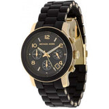 Michael Kors Runway Black Dial Black Silicone Strap Watch for Women - MK5191 Authentic Buy Shop Now
