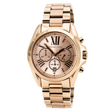 Michael Kors Bradshaw Rose Gold Dial Rose Gold Steel Strap Watch for Women - MK5503 Authentic Buy Shop Now