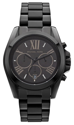 Michael Kors Bradshaw Black Dial Black Steel Strap Watch for Men - MK5550 Authentic Buy Shop Now