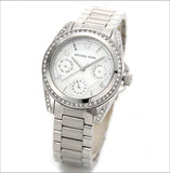 Michael Kors Blair Silver Dial SIlver Steel Strap Watch for Women - MK5612 Authentic Buy Shop Now