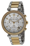 Michael Kors Parker White Dial Two Tone Steel Strap Watch for Women - MK5626 Authentic Buy Shop Now