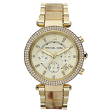 Michael Kors Parker Gold Dial Gold Steel Strap Watch for Women - MK5632 Authentic Buy Shop Now