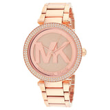 Michael Kors Parker Rose Gold Dial Rose Gold Steel Strap Watch for Women - MK5865 Authentic Buy Shop Now