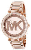 Michael Kors Parker Rose Gold Dial Rose Gold Steel Strap Watch for Women - MK5865 Authentic Buy Shop Now