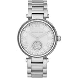 Michael Kors Skylar Silver Dial Silver Steel Strap Watch for Women - MK5866 Authentic Buy Shop Now