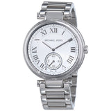Michael Kors Skylar Silver Dial Silver Steel Strap Watch for Women - MK5866 Authentic Buy Shop Now