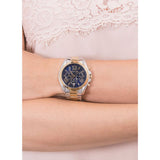 Michael Kors Bradshaw Blue Dial Two Tone Steel Strap Watch for Women - MK5976 Authentic Buy Shop Now