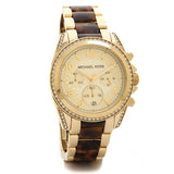 Michael Kors Blair Gold Dial Two Tone Steel Strap Watch for Women - MK6094 Authentic Buy Shop Now