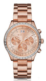Michael Kors Brinkley Rose Gold Dial Rose Gold Steel Strap Watch for Women - MK6204 Authentic Buy Shop Now