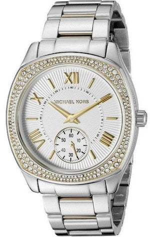 Michael Kors Bryn Silver Dial Silver Steel Strap Watch For Women - MK6277 Authentic Buy Shop Now