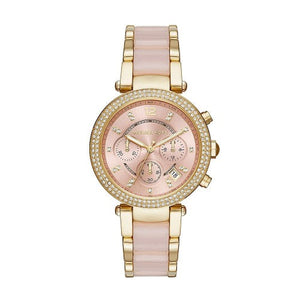 Michael Kors Parker Gold Dial Two Tone Steel Strap Watch for Women - MK6326 Authentic Buy Shop Now