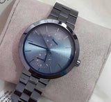 Michael Kors Garner Chronograph Quartz Blue Dial Blue Steel Strap Watch For Women - MK6410 Authentic Buy Shop Now
