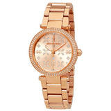 Michael Kors Parker Rose Gold Dial Steel Strap Watch for Women - MK6470 Authentic Buy Shop Now