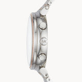 Michael Kors Sofie Chronograph Quartz White Dial Two Tone Steel Strap Watch For Women - MK6558 Authentic Buy Shop Now