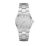 Michael Kors Channing Three Hand Silver Dial Silver Steel Strap Watch For Women - MK6626 Authentic Buy Shop Now