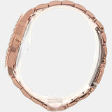 Michael Kors Layton Three Hand Pink Dial Rose Gold Steel Strap Watch For Women - MK6848 Authentic Buy Shop Now