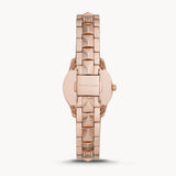 Michael Kors Runway Mother of Pearl Dial Rose Gold Steel Strap Watch For Women - MK6856 Authentic Buy Shop Now