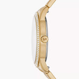 Michael Kors Tibby Multifunction White Dial Gold Steel Strap Watch for Women - MK6969 Authentic Buy Shop Now