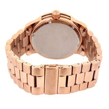 Michael Kors Runway Blue Dial Rose Gold Stainless Steel Strap Watch for Women - MK7065 Authentic Buy Shop Now