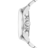 Michael Kors Wren Chronograph Silver Dial Silver Steel Strap Watch for Women - MK7429 Authentic Buy Shop Now