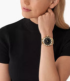 Michael Kors Everest Three-Hand Crystals Black Dial Black Rubber Strap Watch for Women - MK7440 Authentic Buy Shop Now