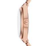 Michael Kors Lennox Analog Pink Dial Rose Gold Steel Strap Watch for Women - MK7462 Authentic Buy Shop Now