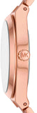 Michael Kors Lennox Analog Pink Dial Rose Gold Steel Strap Watch for Women - MK7462 Authentic Buy Shop Now