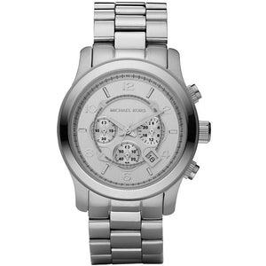 Michael Kors Runway Silver Dial Silver Steel Strap Watch for Men- MK8086 Authentic Buy Shop Now