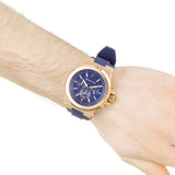 Michael Kors Dylan Blue Dial Blue Rubber Strap Watch for Men - MK8295 Authentic Buy Shop Now