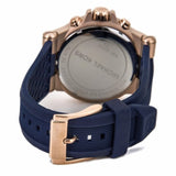 Michael Kors Dylan Blue Dial Blue Rubber Strap Watch for Men - MK8295 Authentic Buy Shop Now